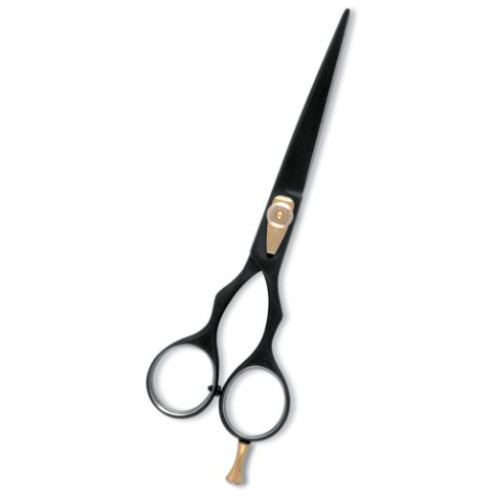 Professional Hair Cutting Scissor with razor edge. Black Color Coating.